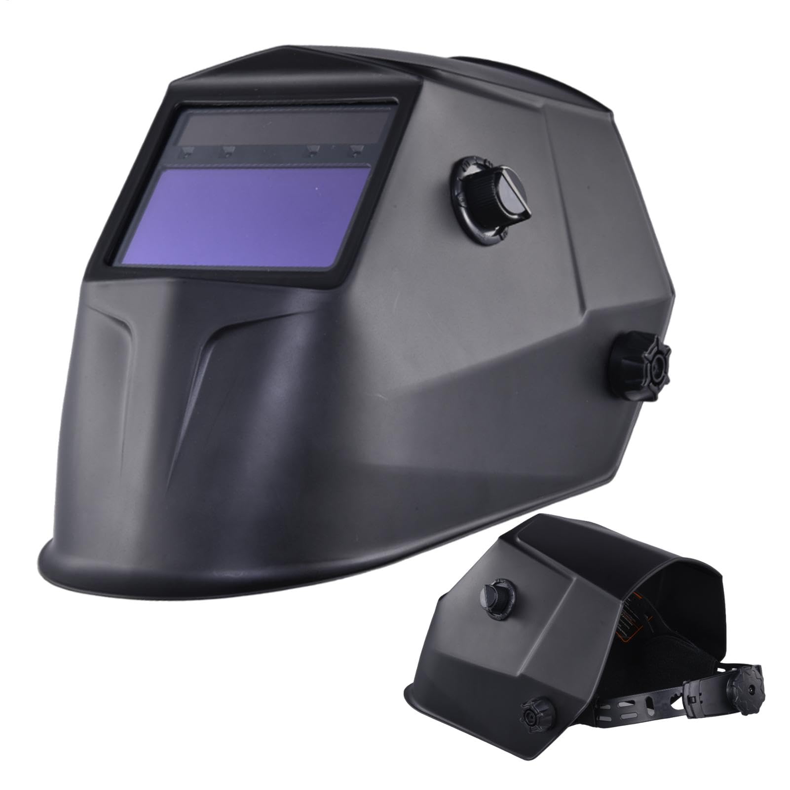 Maschera da Saldatura a Oscuramento Automatico Copertura Termica | Cappuccio Saldatore per Saldatura ad TIG MIG Smerigliatura Taglio Industriale Edile Auto Lavorazione Metalli Officine