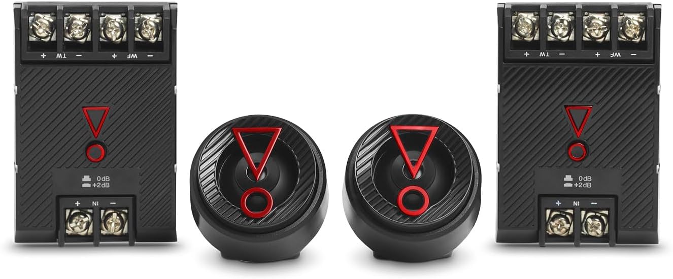 JBL Stage3 607C Sistema Componenti impianto Stereo Altoparlanti auto a 2 vie - da 250 watt Casse Auto JBL Pro Sound con altoparlante integrati da 16 - 17 cm e tweeter separati