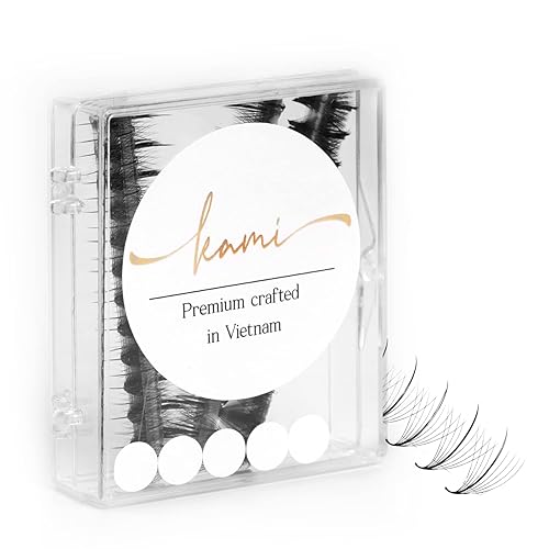 Miniatura 1 de 500 pestañas de visón Promade para extensiones de pestañas, extensión de pestañas finas para aspecto natural, rizo CCD, grosor de 0.050.003 in,