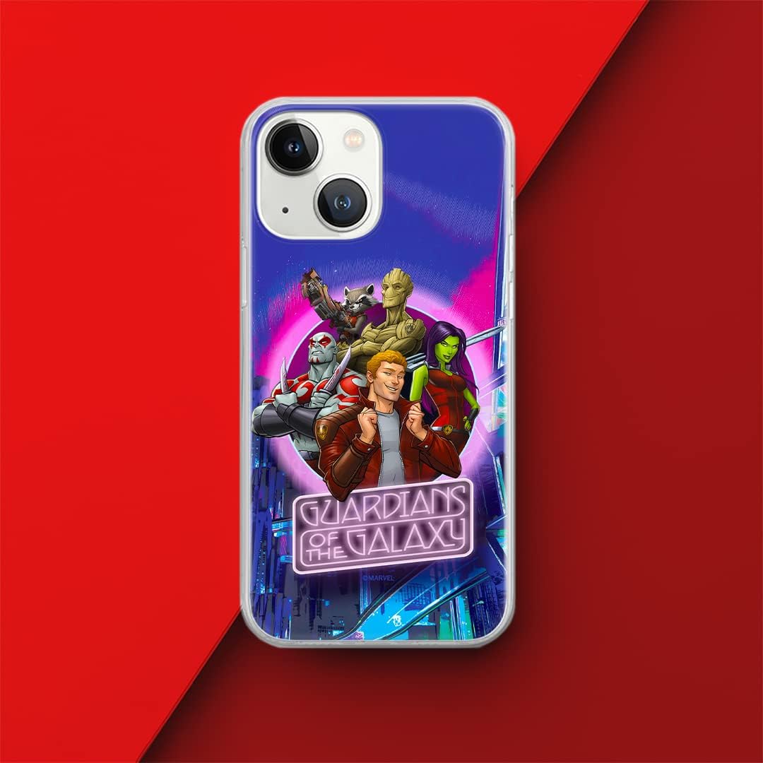 ERT GROUP Mobile Phone case for iPhone 13 Original and Officially Licensed Marvel Pattern Guardians of The Galaxy 009 optimally adapted to The Shape of The Mobile Phone, case Made of TPU