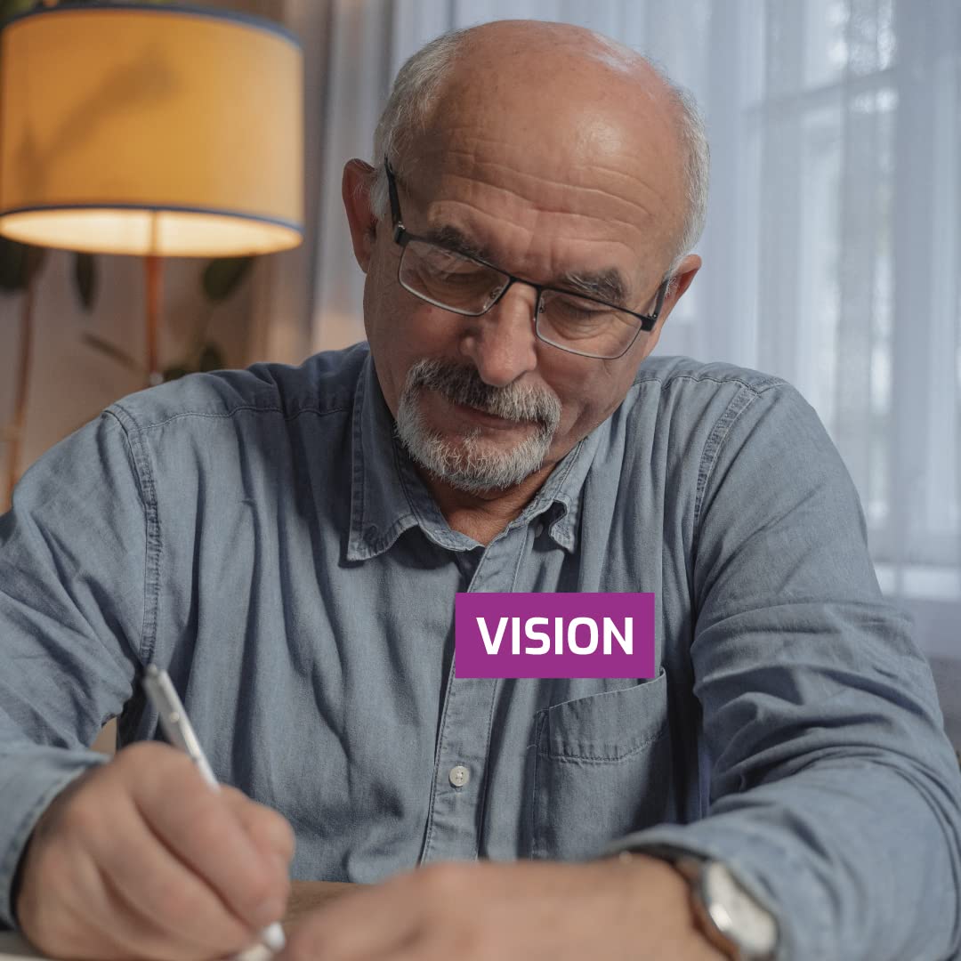 Complément alimentaire VISIO PROTEC - 60 gélules - Pour les yeux et la vision - Myrtille, Lutéine, Zéaxanthine, vitamines et minéraux - Développé en France