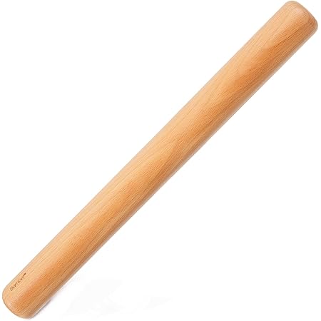 Bamber Wood Rolling Pin, 11 Inch by 1-1/5 Inch