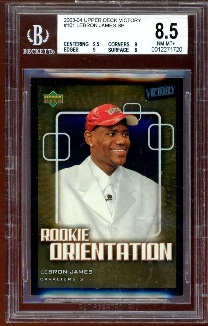 NBA カードLebron James RC ROOKIE 希少 ルーキーカード 2003 Upper Deck LeBron James #14 Rookie Card GCG 10 GEM MINT