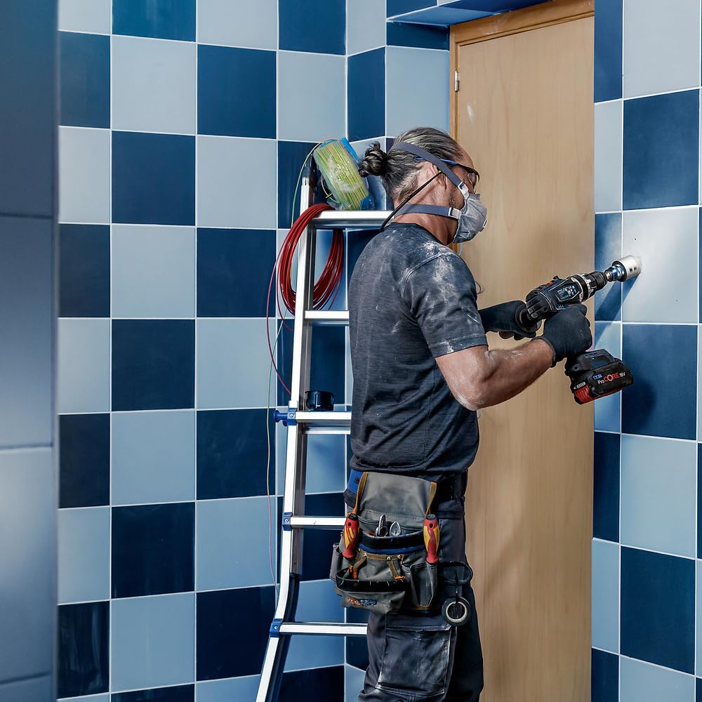 Bosch 1x Scie trépan PRO Tile Power Change Plus (pour Carreaux de Hard Ceramic, Céramique tendres, Ø 19 mm, Professional Accessoire Perceuses)