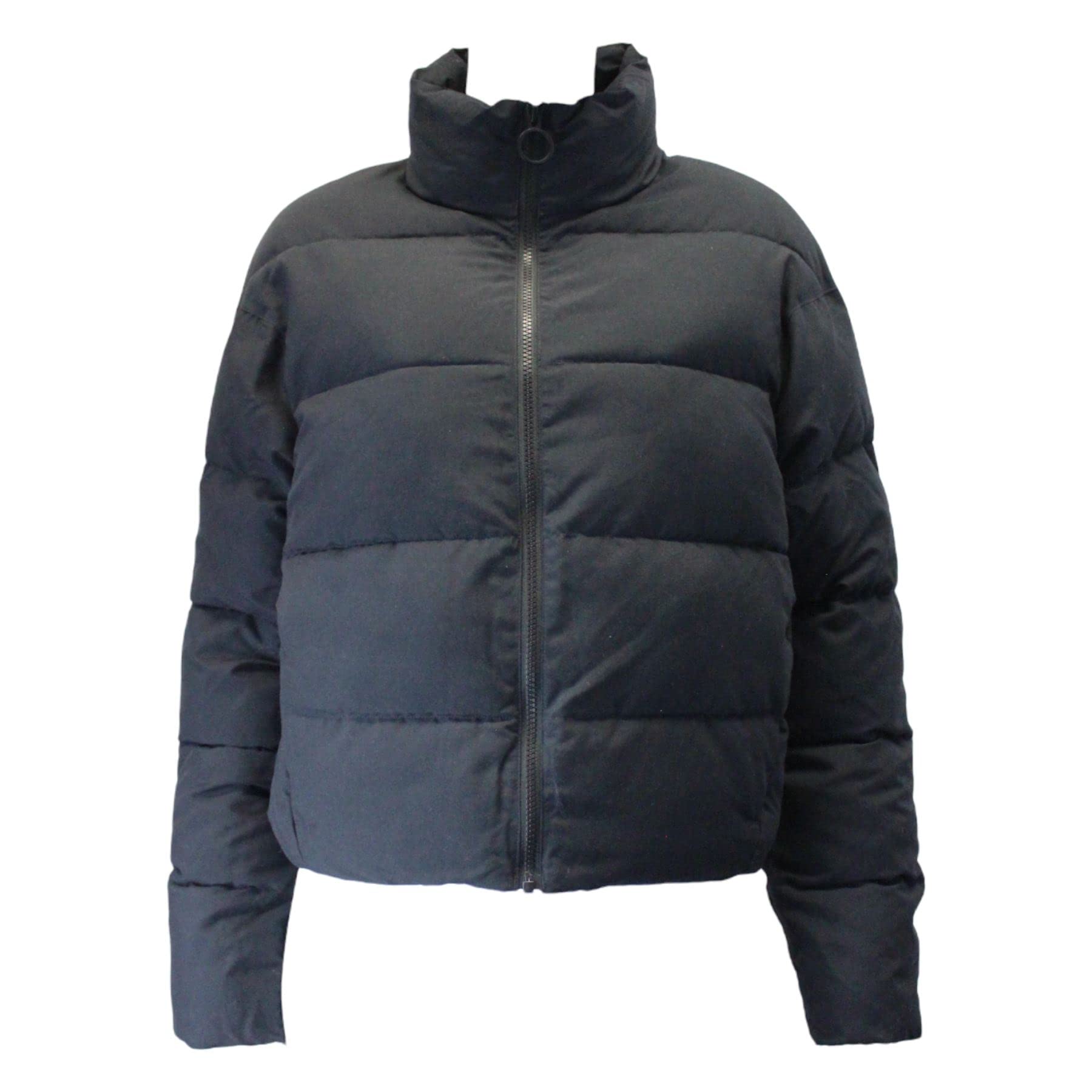 Gymshark Women's Black Full Zip Puffer Jacket, Small [Variation]