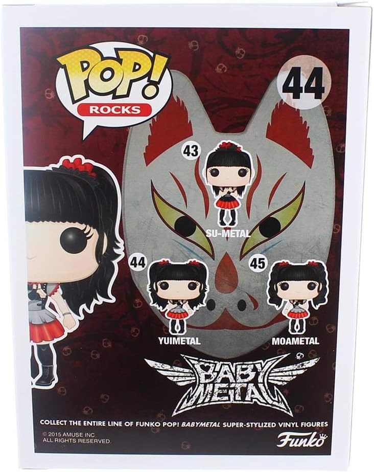 Funko Pop Rocks: Babymetal - Yuimetal Action Figure