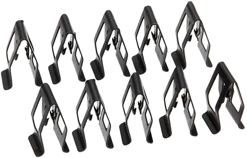 Miniatura 4 de Paquete de 15 clips de retención negros universales automotrices para consola delantera de automóvil, tablero de salpicadero, sujetador, remache,