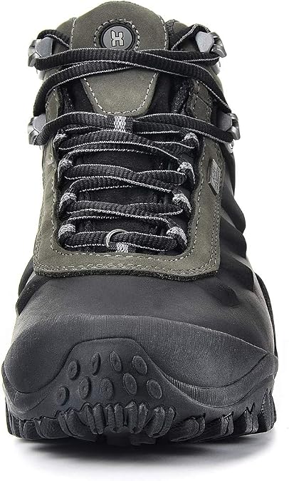 XPETI Men's Highland Leather Waterproof Walking Hiking Boots