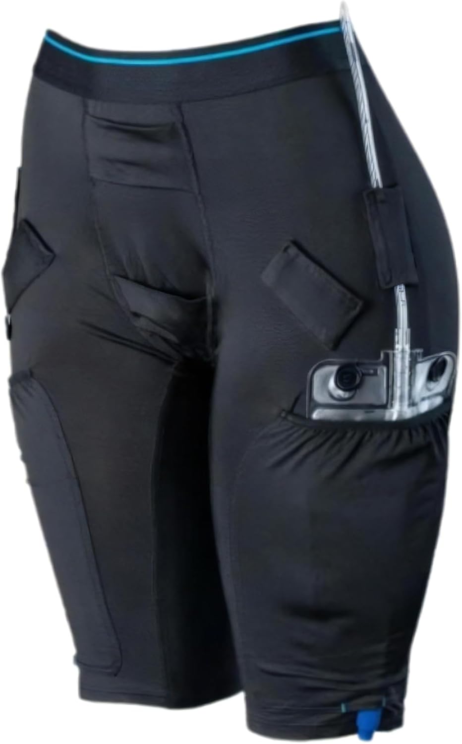 Catheter Leg Bag Underwear - Leg Bag Holder for Men & Women| Medicare Approved (Black, White, Beige) (Black, Large, 1, Count) - Image 9