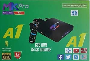H96 MAX - H1 TV Box RK3328 / Android 7.1 / 4GB RAM - 32GB ROM