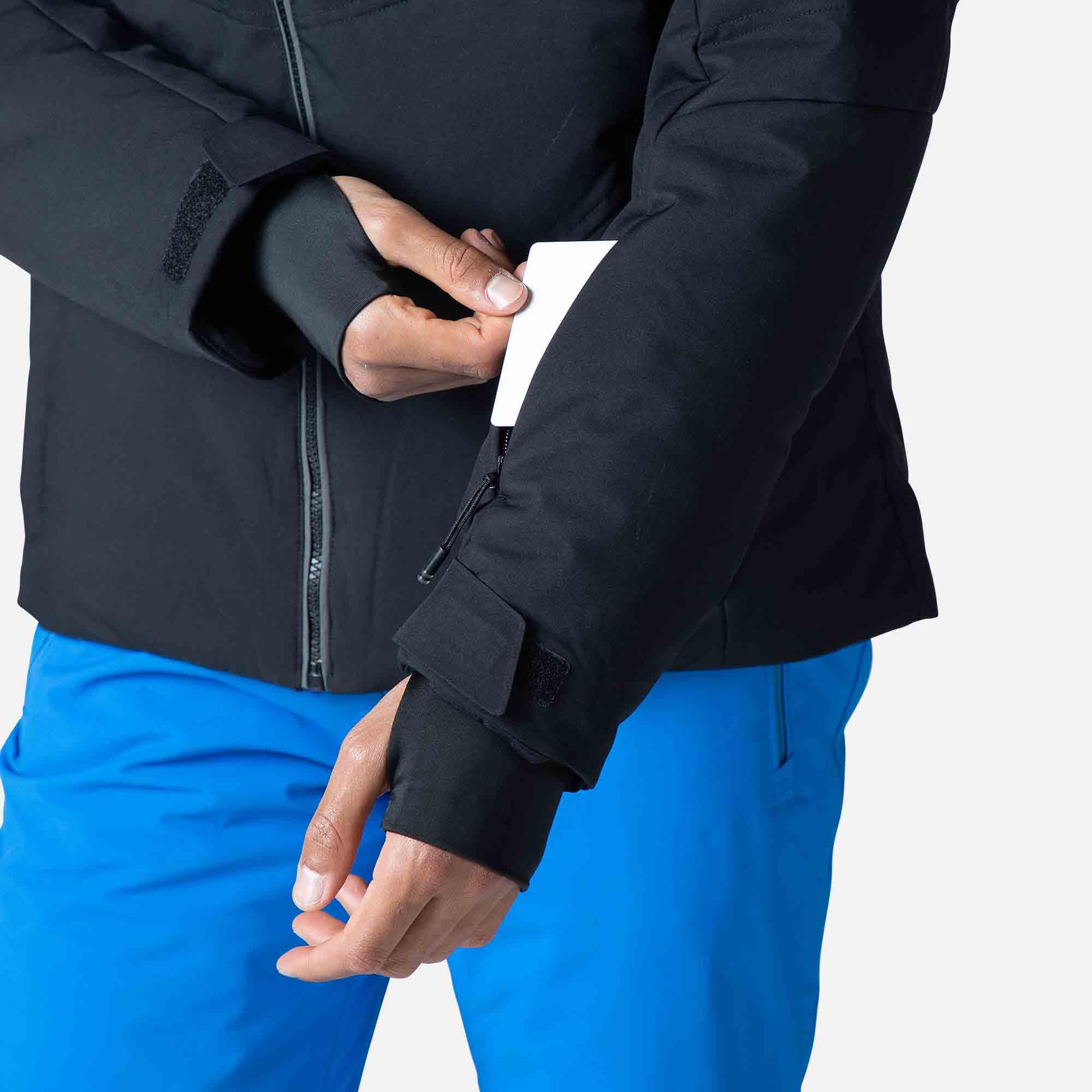 Rossignol Kurtki narciarskie Mężczyźni Siz Veste de Ski Imperméable Respirante Coupe Classique Isolée avec Capuche Amovible (1 w zestawie)
