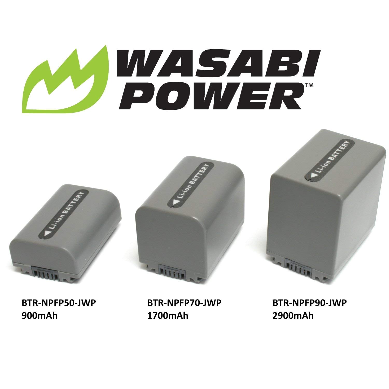 Wasabi Power Akku für Sony NP-FP50, NP-FP30 (900mAh)