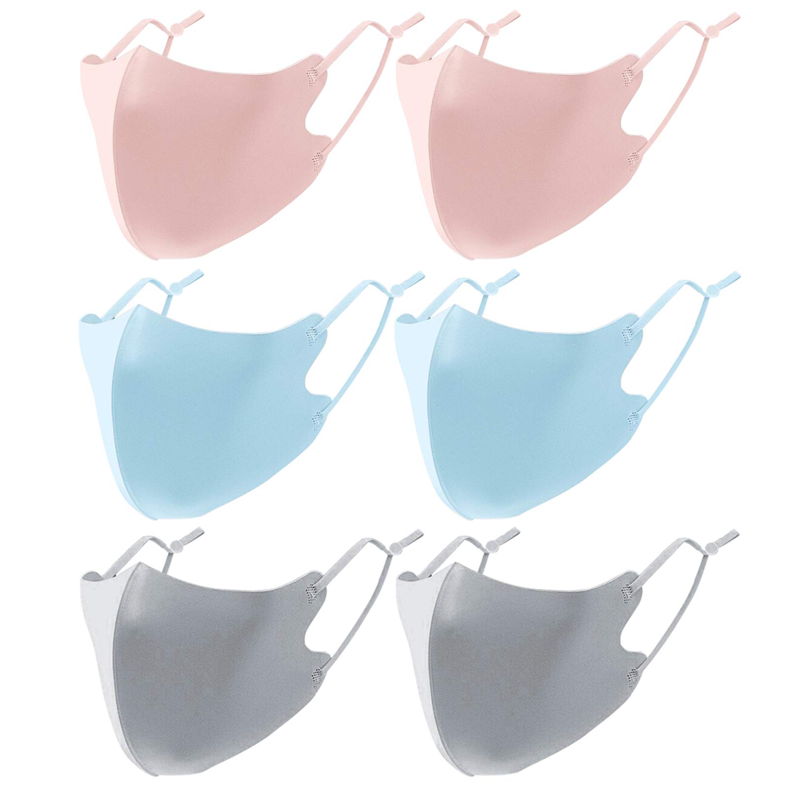 Sponsored Ad – Face Masks, Reusable Cloth Face Mask Washable with Adjustable Ear Loops, Protective Breathable Face Masks f...