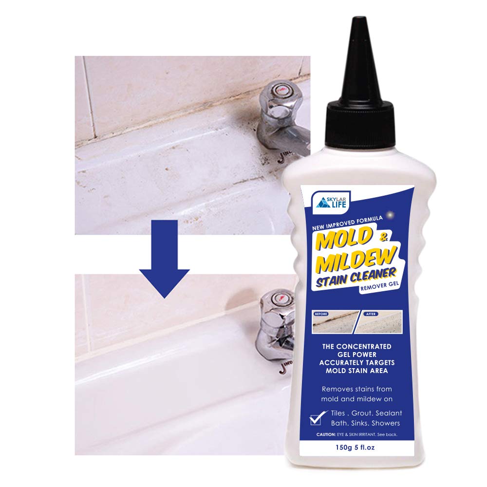 Skylarlife Grout Silicone Caulk Whitener, Black Stain Problem Solver
