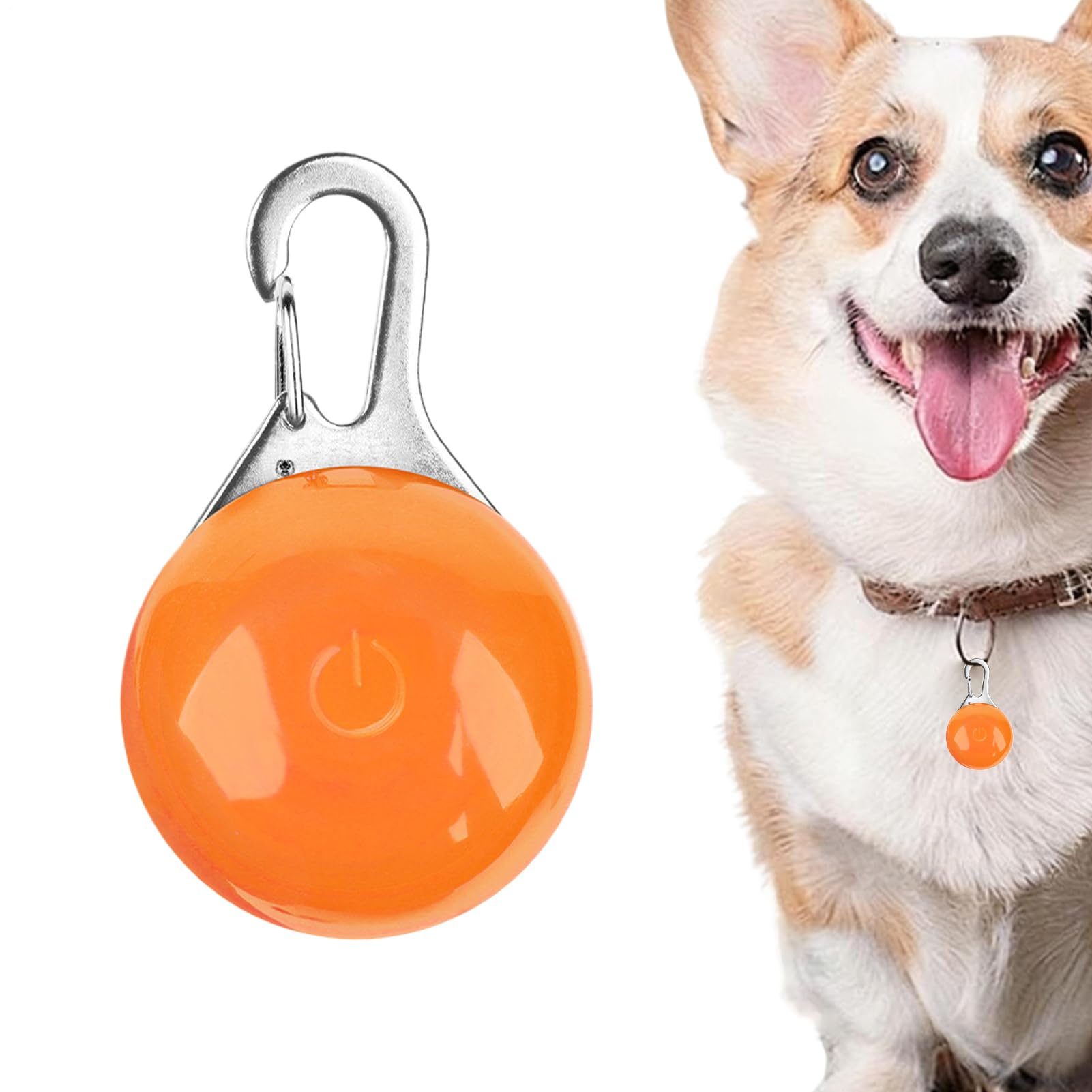 Dog Lights - Waterproof Clip On Pet Collar Light, Safety Nighttime Accessories, LED Visibility, High Performance Dog Gear for Small, Medium, Large Puppies, Camping, Hiking, Running Outdoors