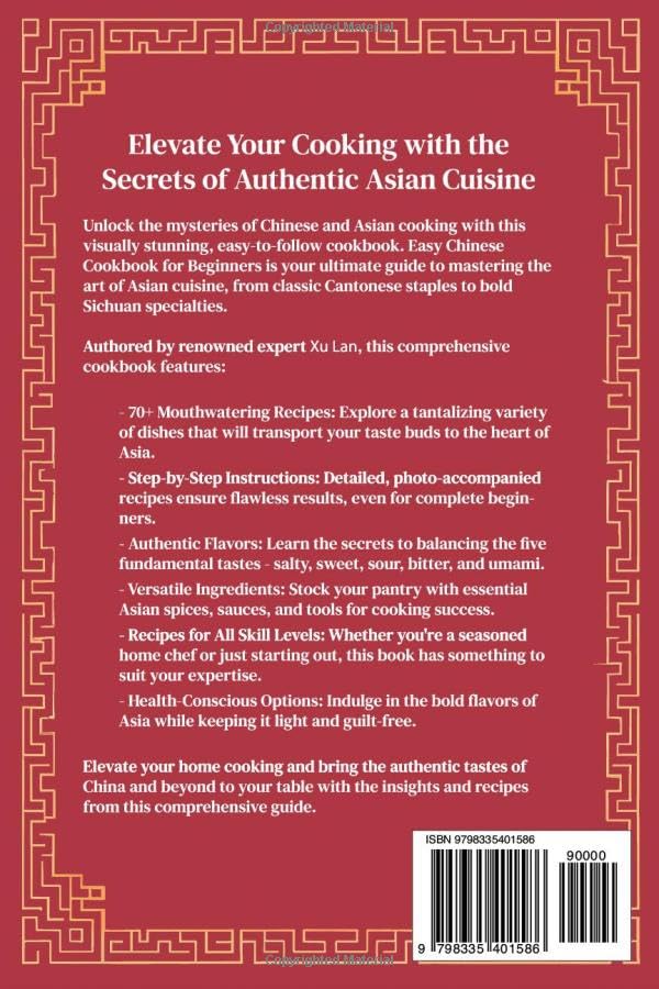 Easy Chinese Cookbook for Beginners Simple Recipes for Authentic Flavors and Asian Cuisine in English with Pictures - Image 2