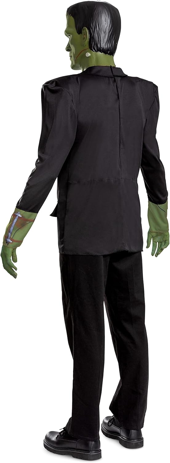 Disguise mens Frankenstein Costume, Official Universal Monster Costume and Mask - Image 2