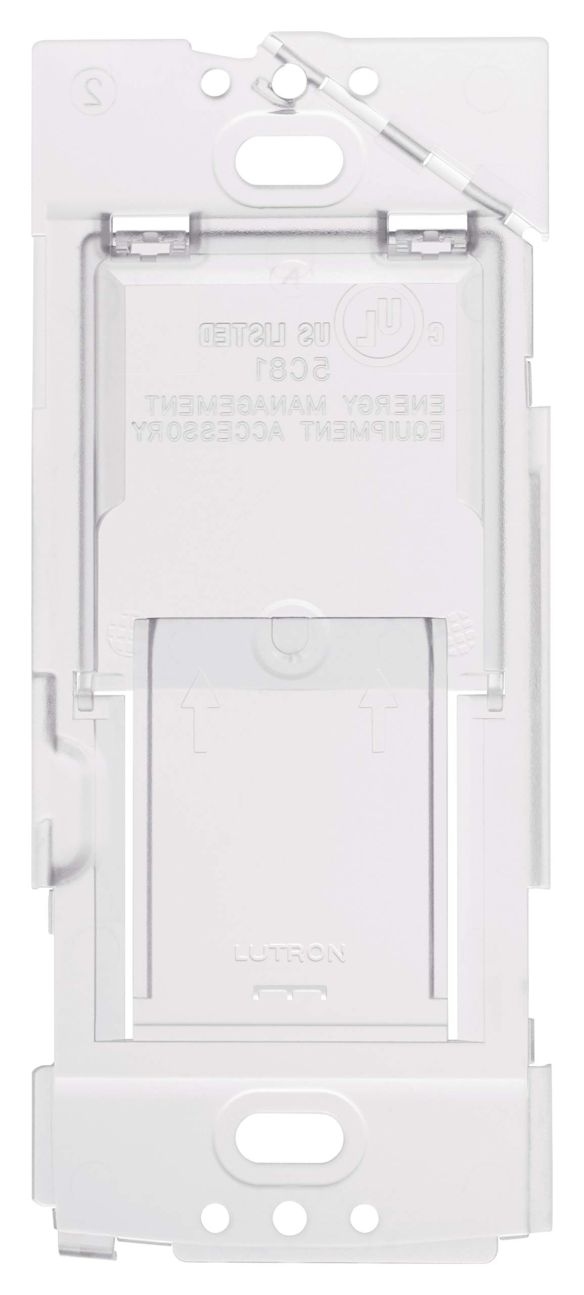 LUTRONCaséta Wireless Wall Plate Bracket for Pico Smart Remote | PICO-WBX-Adapt, White
