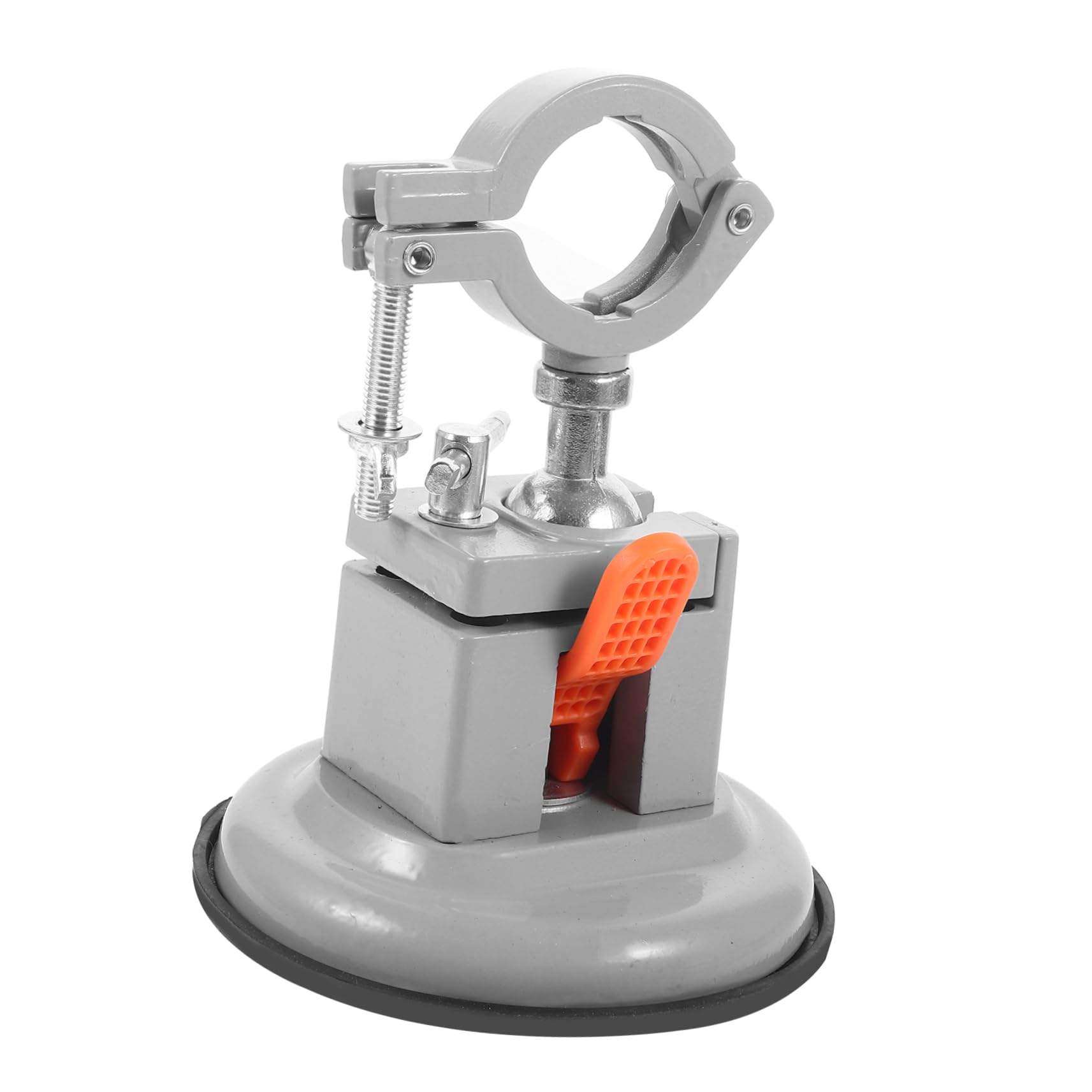Tofficu Table Vise Clamp with Suction Cup Portable Rotating Work Bench Tool for Metalworking and Woodworking Reliable Grip for Diy Projects and Craft