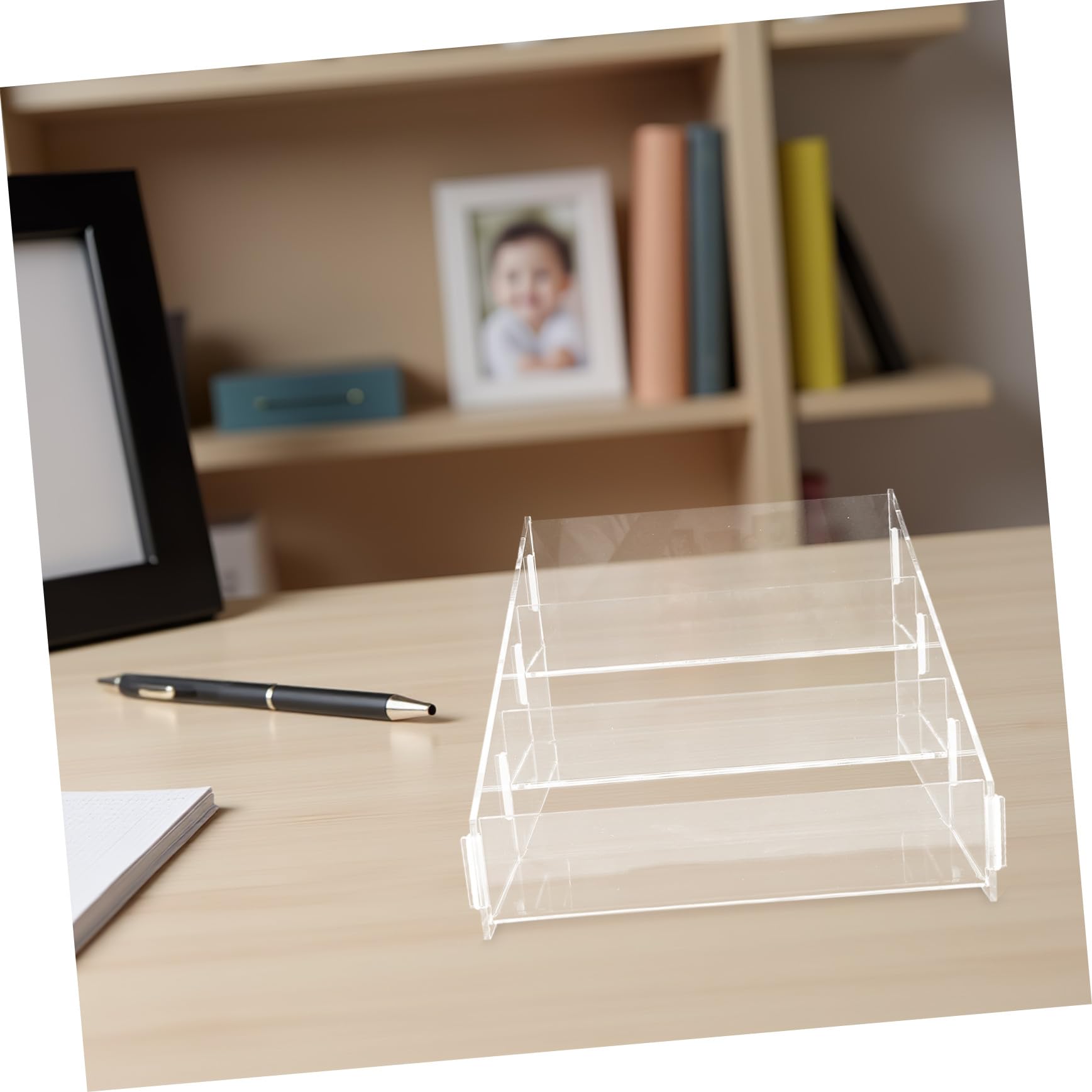 Transparenter Acryl Stufen Displayständer mit 3 Ebenen für Zuhause