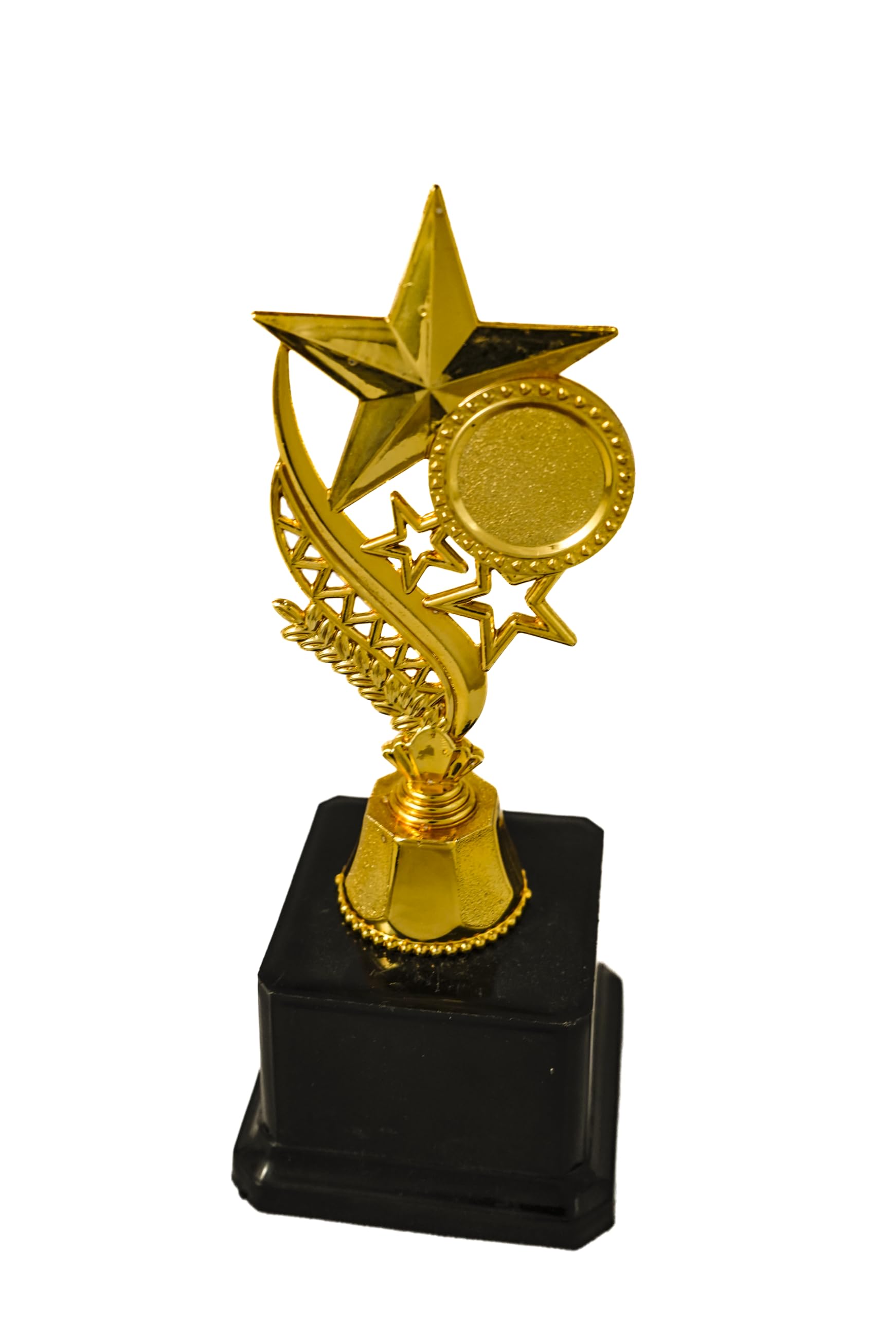 ArtRight Maya Star Trophy with Fiber Finish - 22cm, Multipurpose Elegant Trophy for Event, Function & Ceremonies (Size: 22cm x 6cm x 6cm)