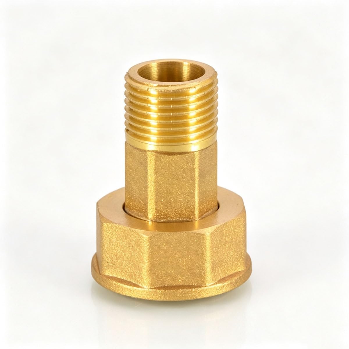 Adapter M30 Male Thread Transfer G1/2 3/4 Connector, Shower Bathroom Kitchen, Faucet Pipe Accessories, Brass Material