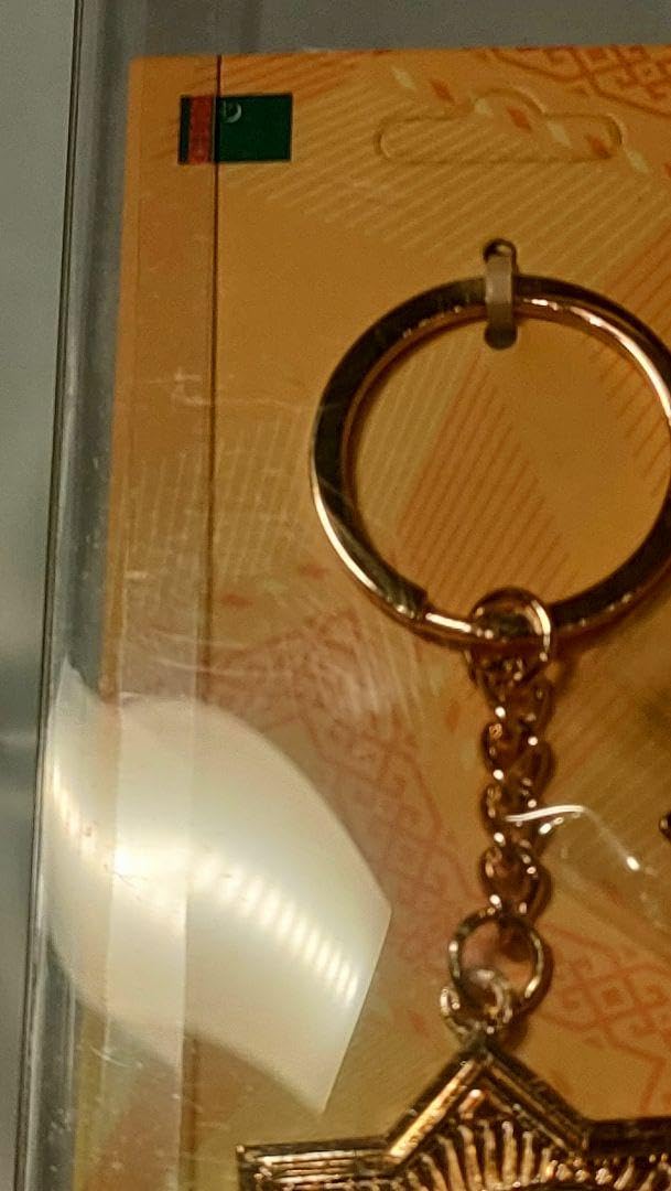 Amazon.co.jp: 大阪関西万博 トルクメニスタン キーホルダー バッジ