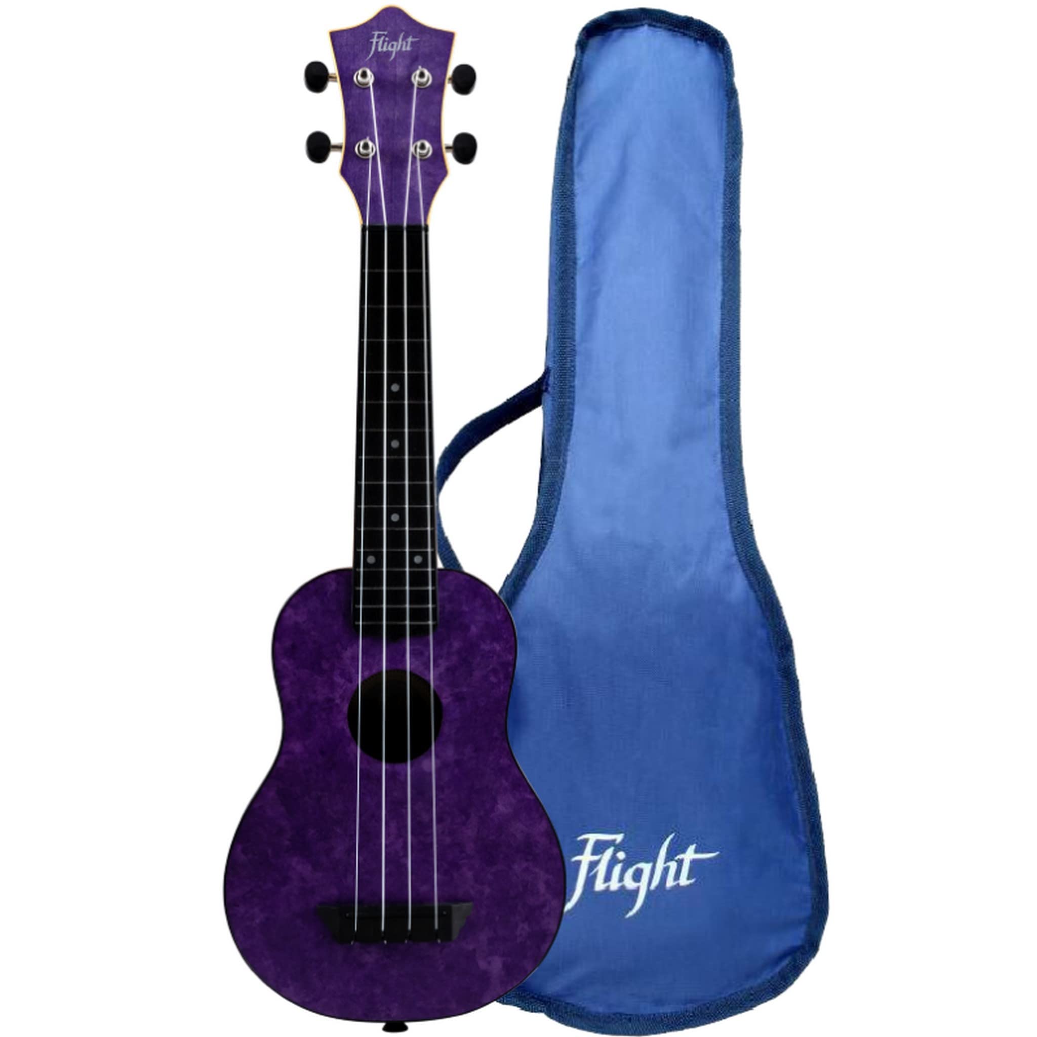 Flight TUS65 - Ukulele soprano da viaggio Ametista
