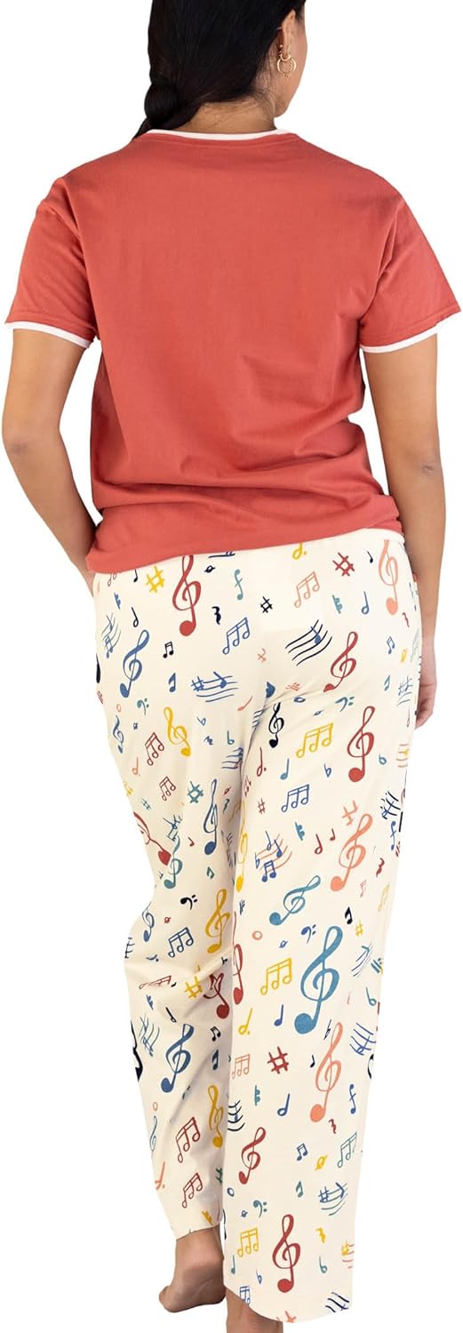 Lazy One Women’s Aquatic Pajama Set – Cute Ocean & Coastal Animal Loungewear for Comfort and Fun - Image 2