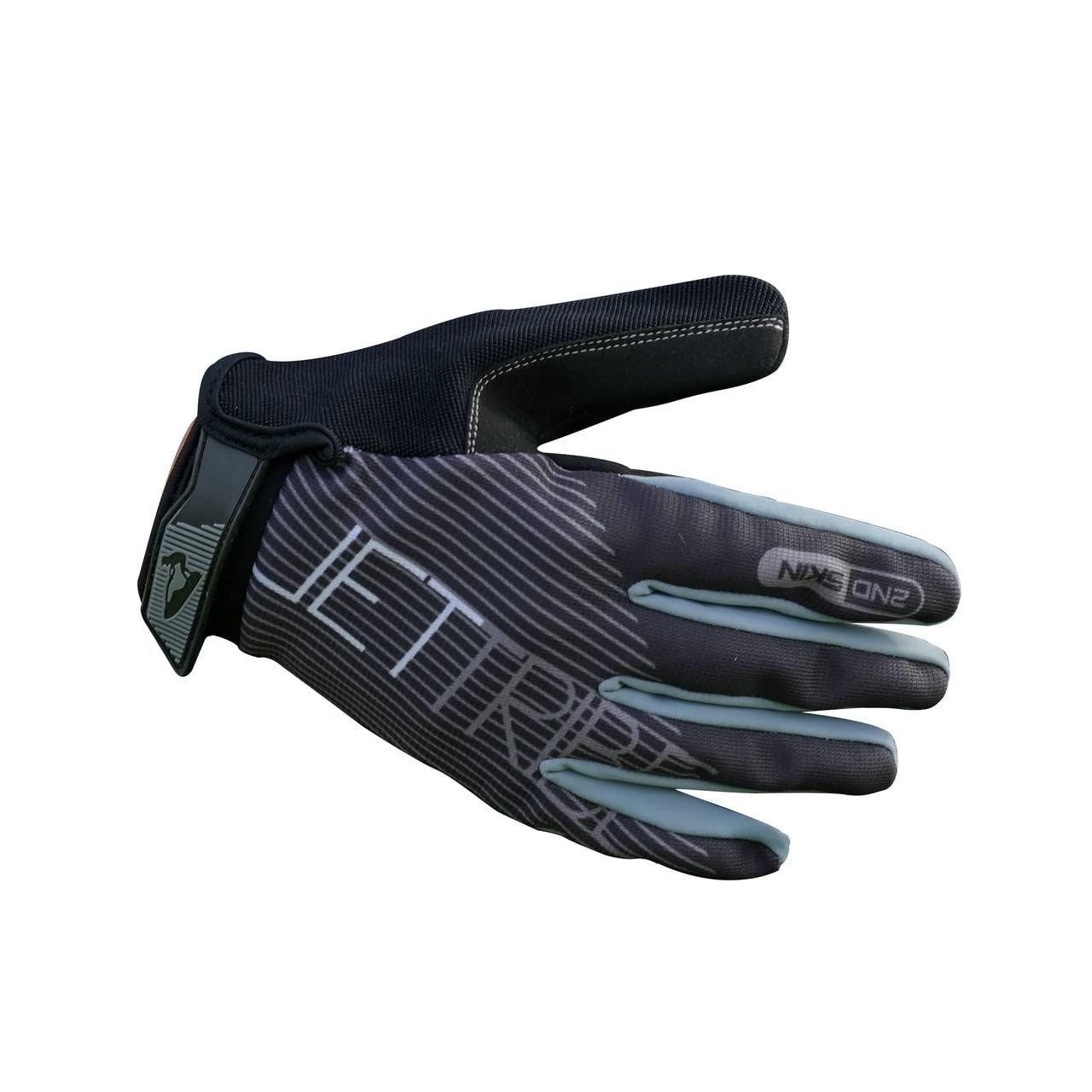 Jet Ski Tether Jettribe GP-30 Jet Ski Gloves | Breathable PWC Gloves With  Enhanced Grip | Grey/Black Water Sports Gloves Pwc Gear