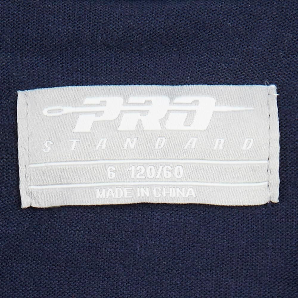 Pro Standard Little Boys NFL Seattle Seahawks Classic Chenille Taping Tee Midnight Navy - Image 6