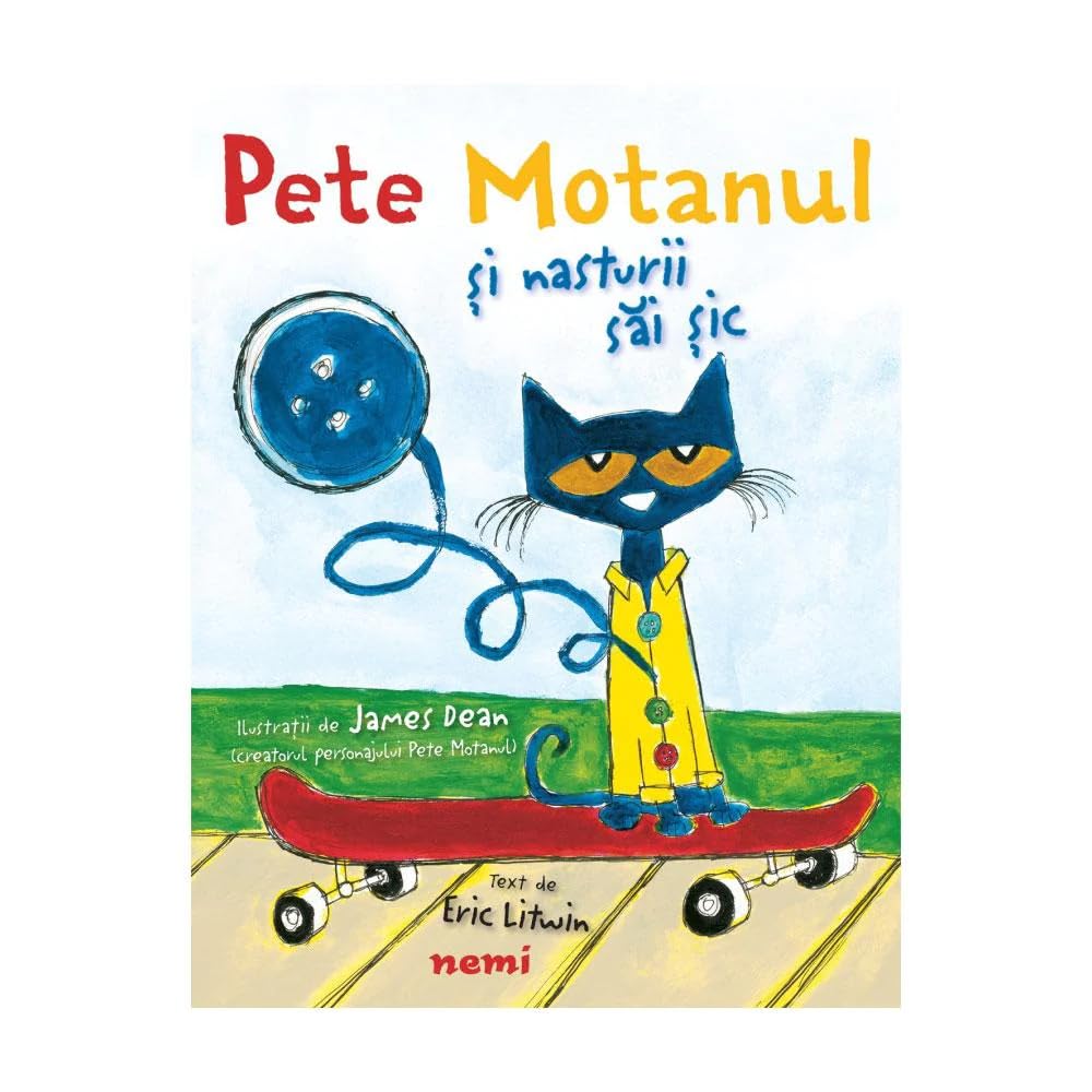 Pete Motanul Si Nasturii Sai Sic Hardcover – 12 Feb. 2021
