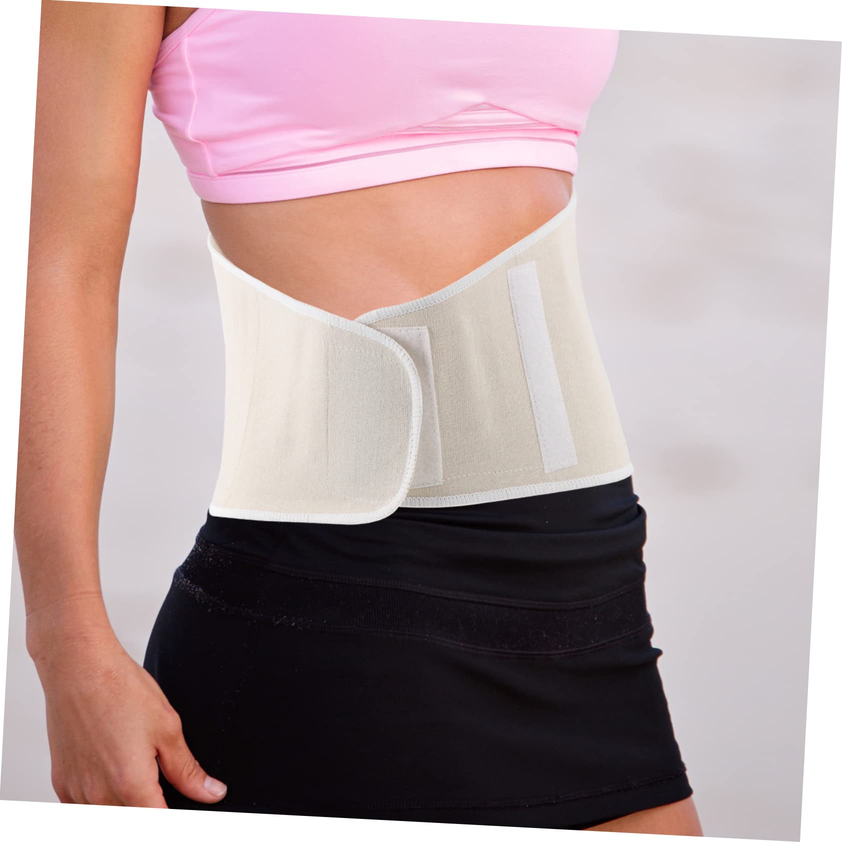 Healeved Warm Waist Brace Lumbar Support Belt Back Support for Men Women Comfortable Waist Band Ideal for Winter Cold Weather