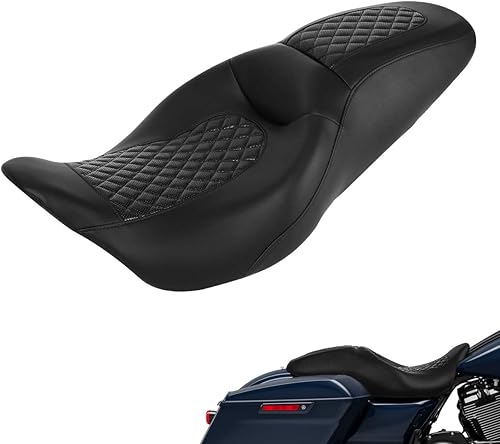 Asiento de pasajero para Harley Touring Road King Street Glide Road Glide Ultra Limited FLHTK 2009-2023