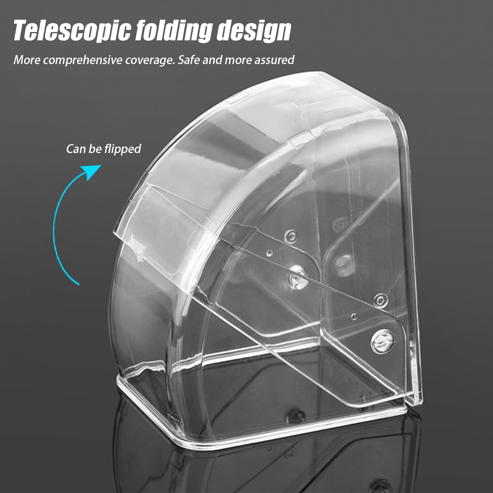 Protector Impermeable Para Timbre Ring – Funda Resistente A La Lluvia Y Polvo Para Exteriores, Ajuste Universal Para Botón De Puerta (Tamaño 9.7x6.4 Cm)