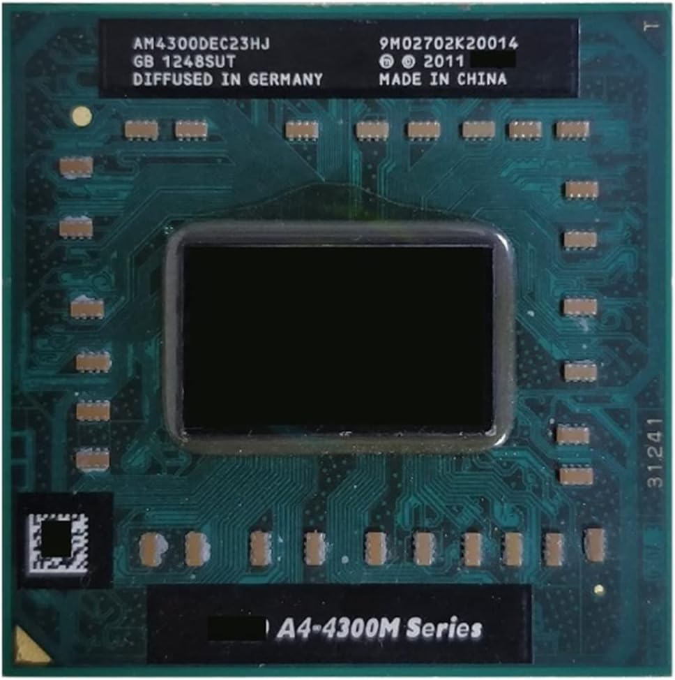 Laptop Notebook CPU Processor A4-4300M 2.5Ghz Socket FS1 A4 4300M AM4300DEC23HJ