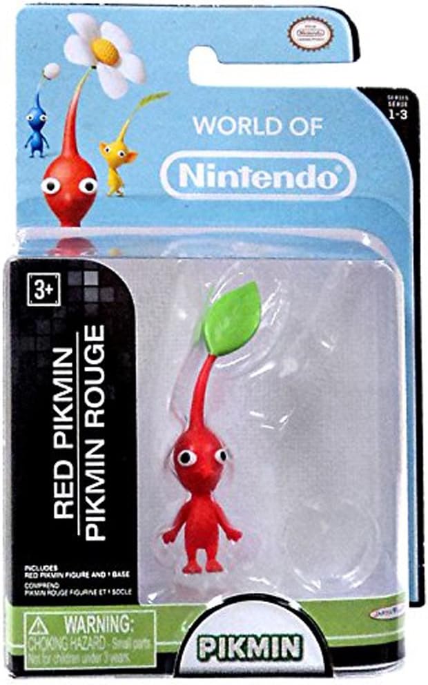 World of Nintendo Pikmin Series 3 Red Pikmin 2.5" Mini Figure