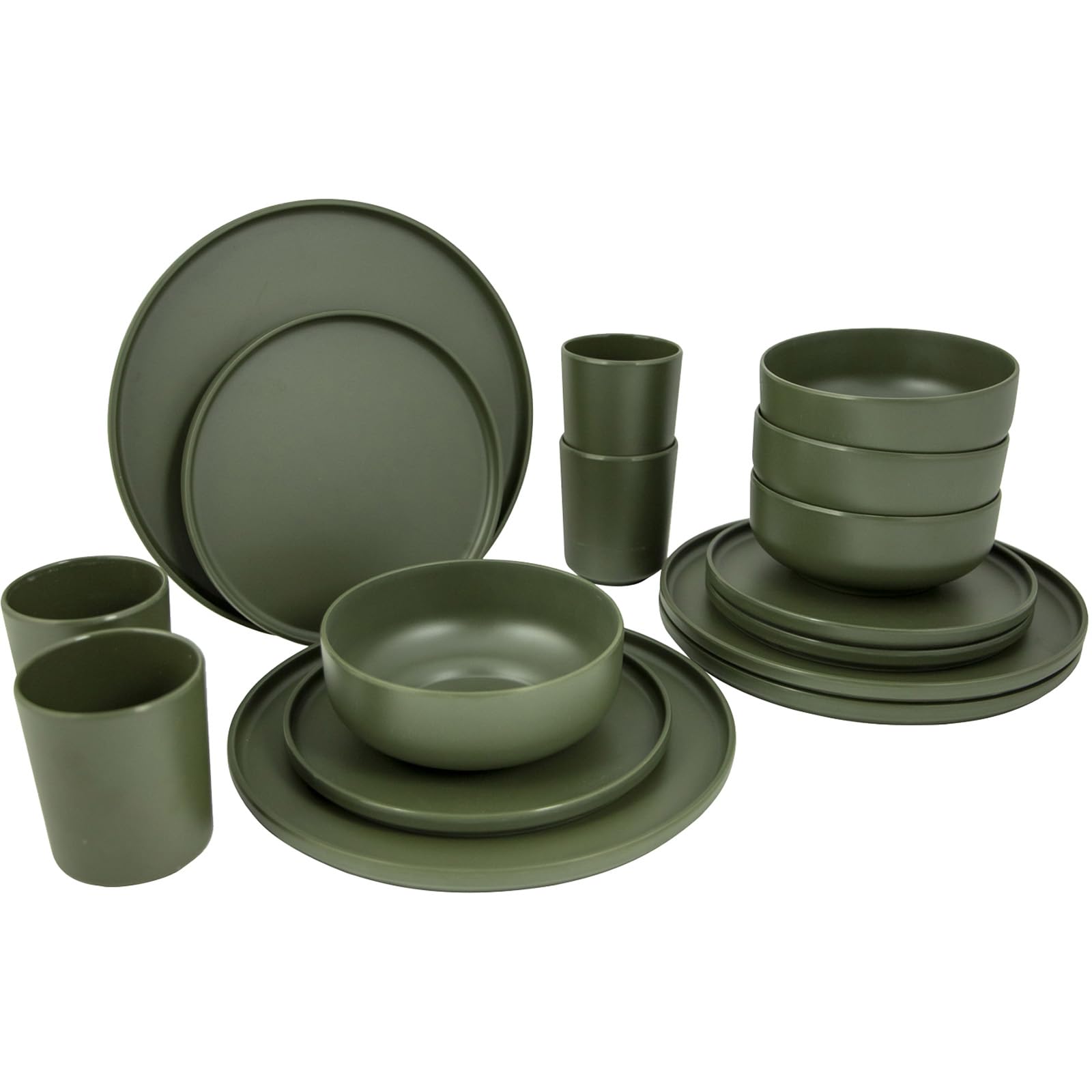 Bo-Camp Industrial Ballona 4-persoons bestekset - Black