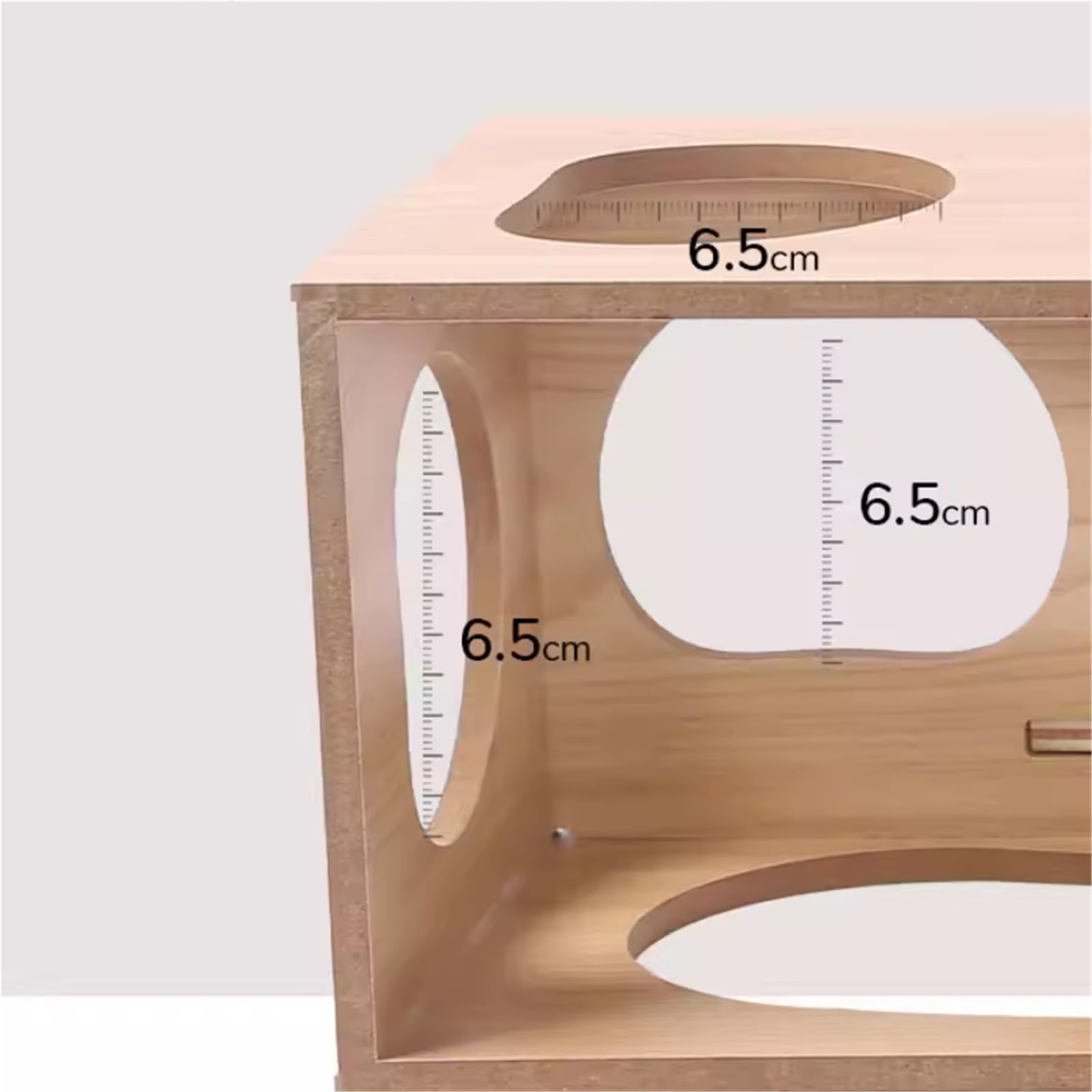 Cage à Hamsters Nid de Hamster Ours Doré Cachette Maison en Bois Petite(Grand)