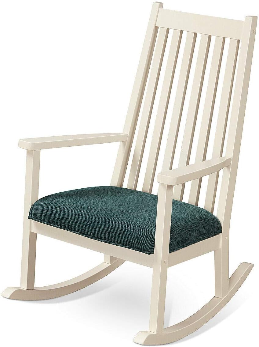 Patio Rocking Chair Porch Rocker Padded Seat Cushion