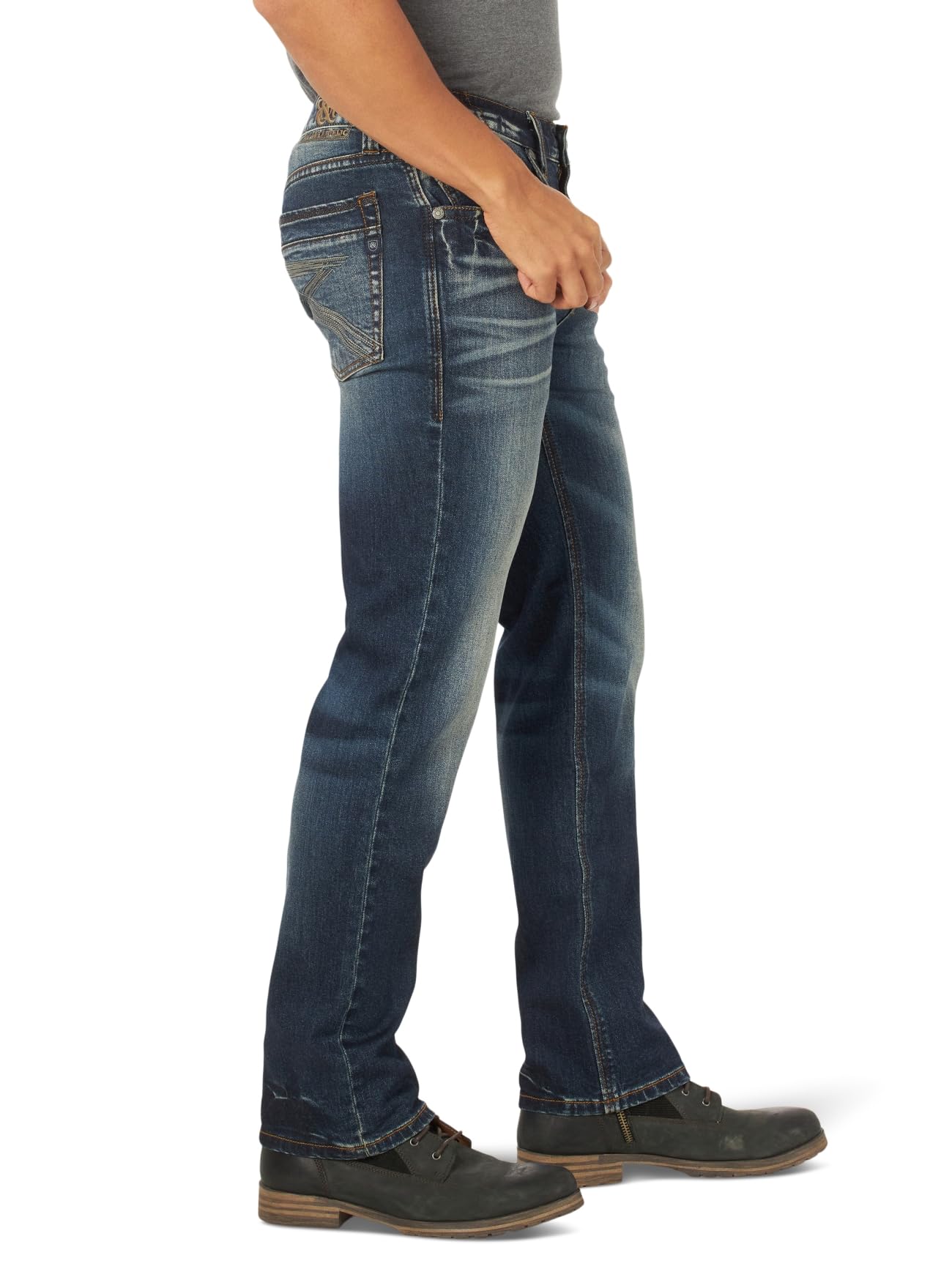 Rock & Republic Mens Relaxed Straight Jean