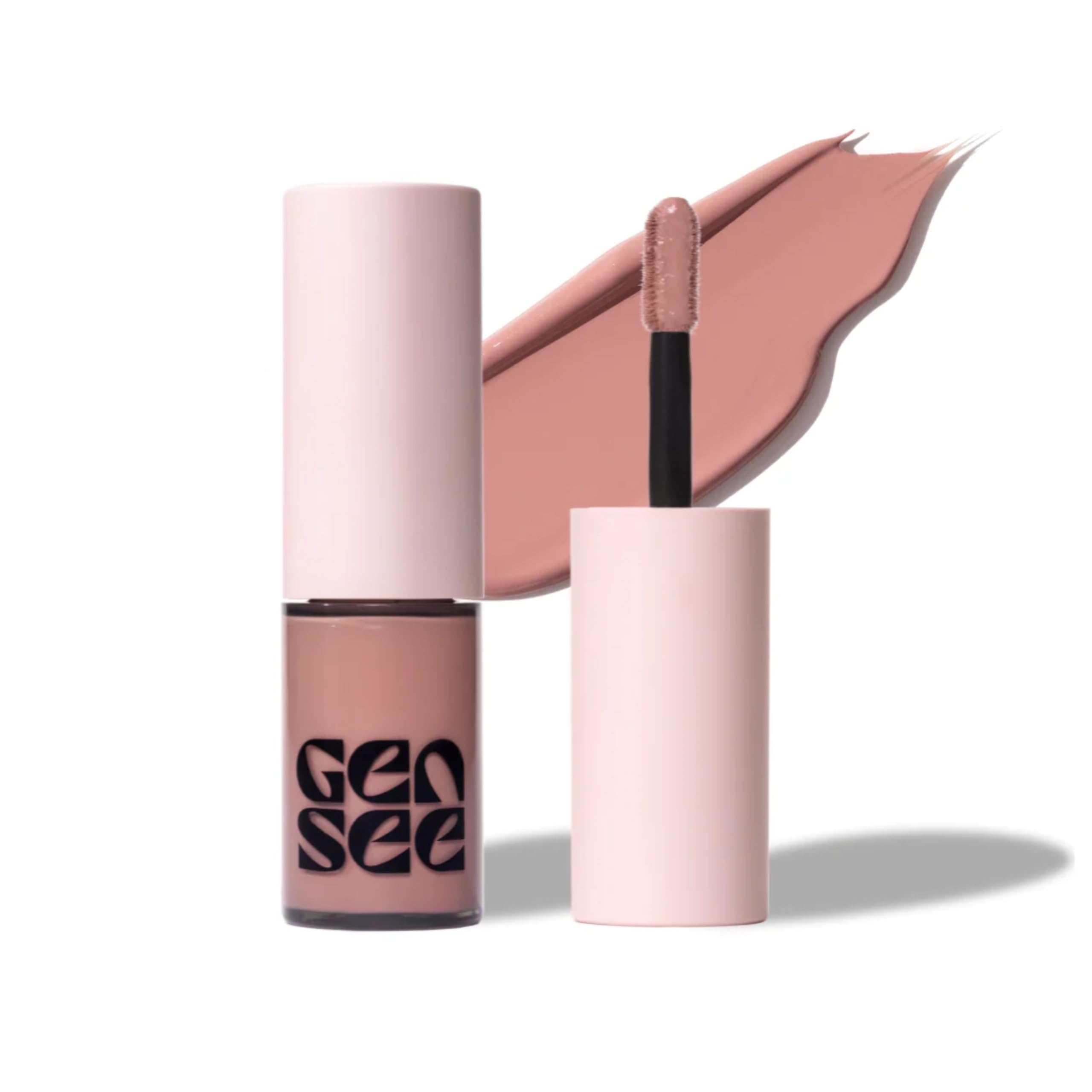 Gen See Mixed Media Matte Liquid Eyeshadow Rose Water Weightless Long Lasting Matte Eye Color High Pigment Multi-Use