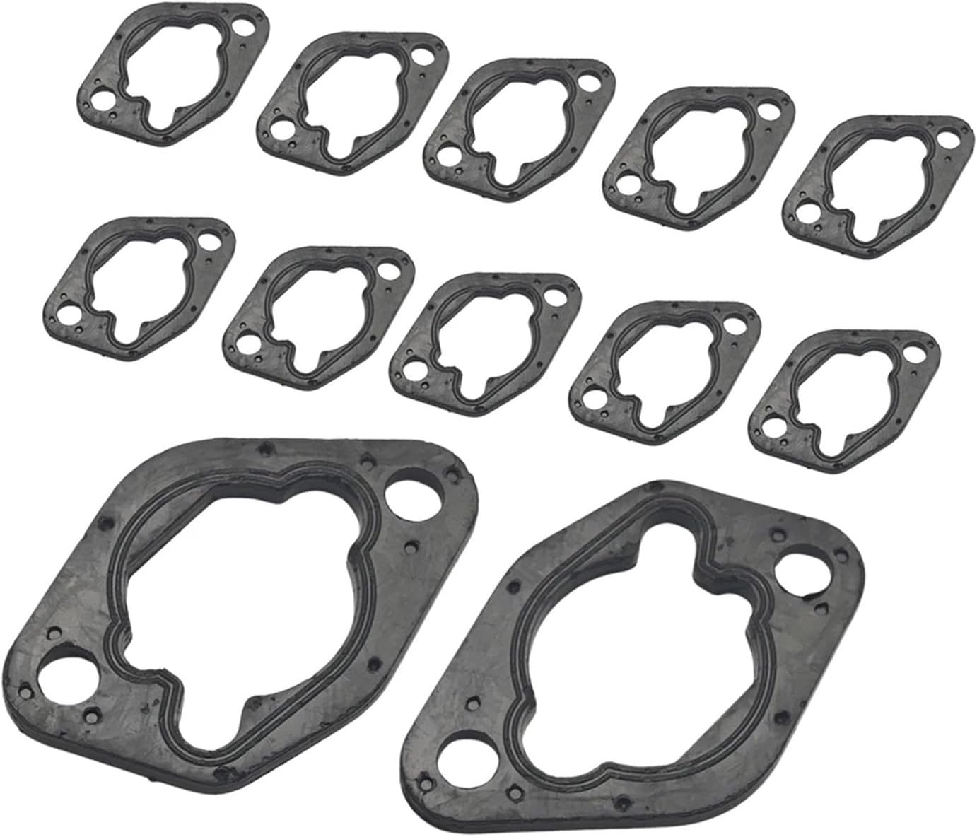 12pcs Carburetor Adapter Spacer Gasket Fit for GX110 GX120 GX140 GX160 GX200 Engine Motor Parts 16220-ZE1-020