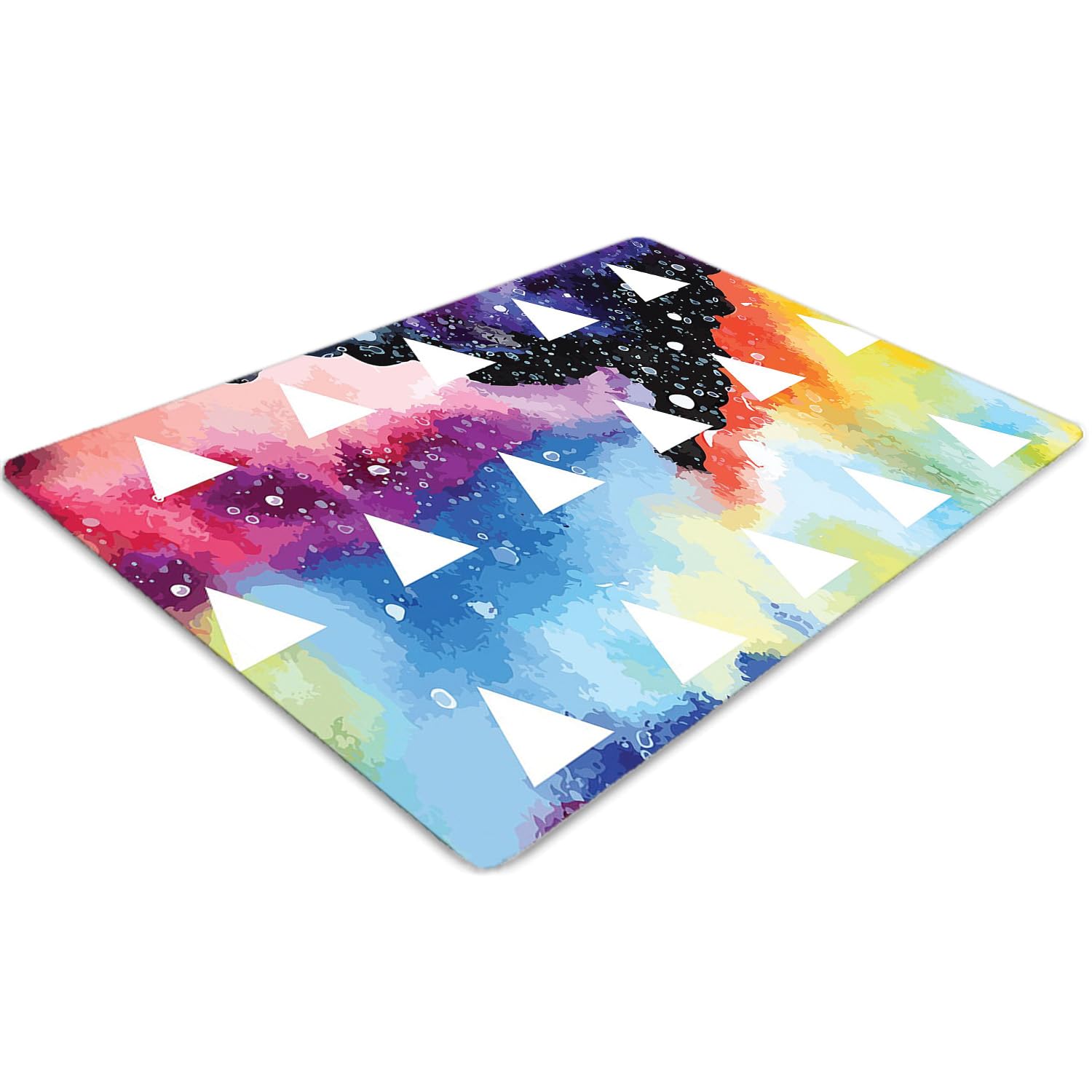 Tapis de protection sol 140x100 cm en PVC antidérapant pour maison