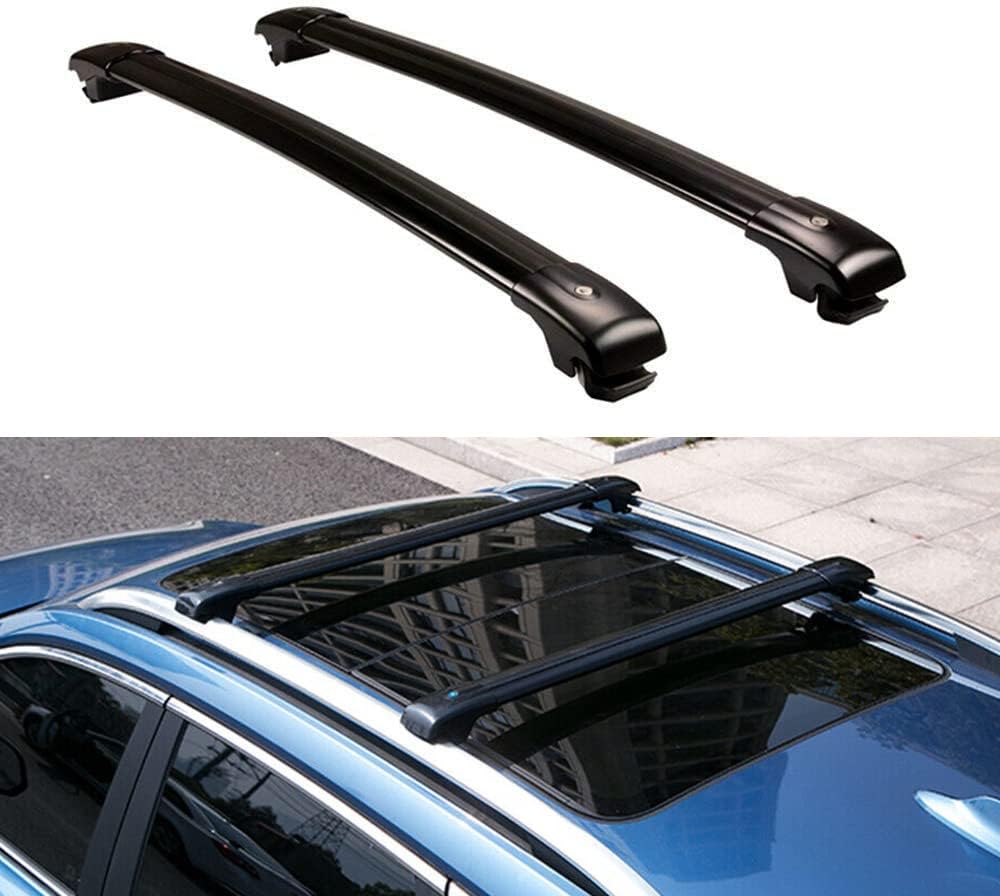 2Pcs Roof Rail Rack Cross Bar Crossbar Fit for Chery Traverse 2018-2022