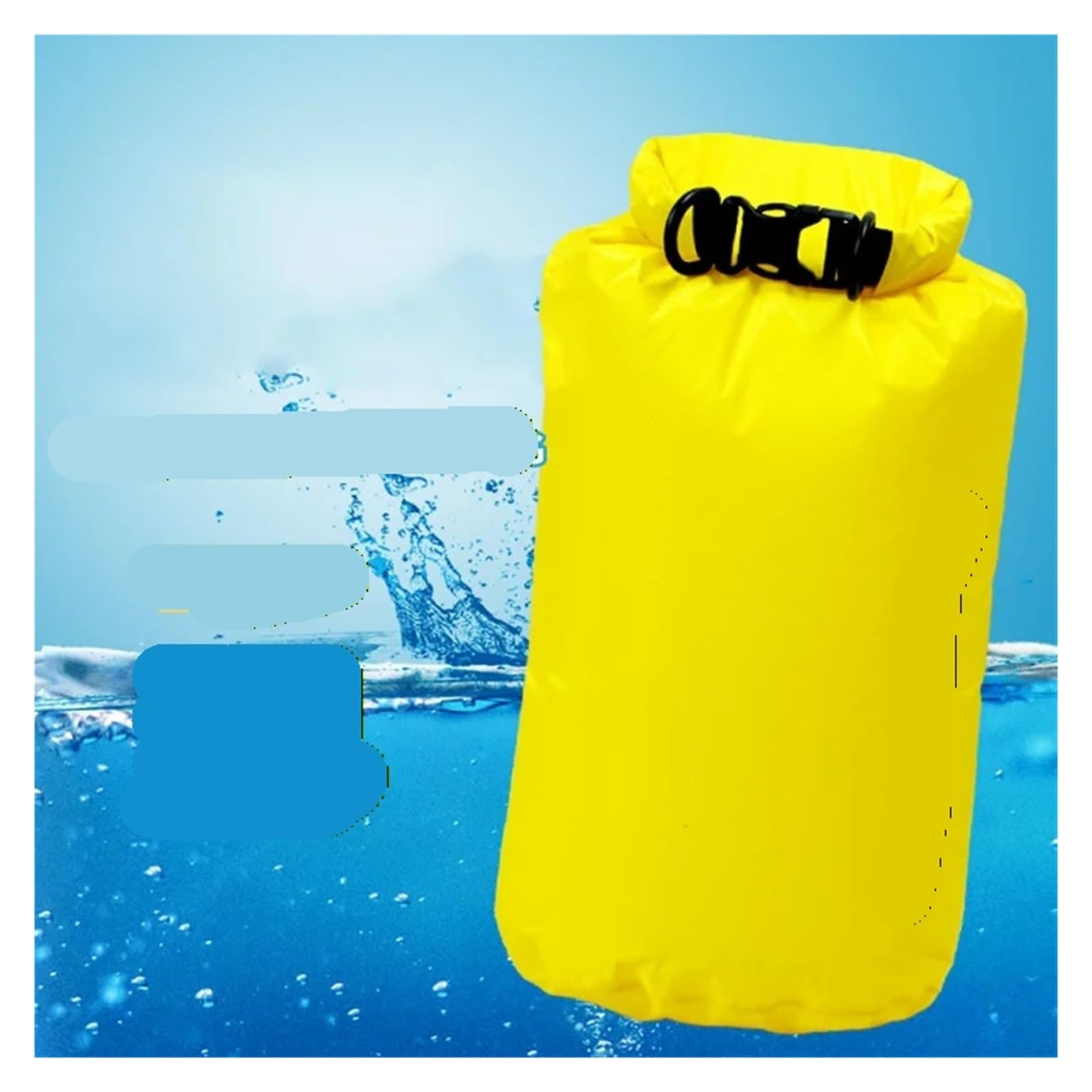 Borsa impermeabile pieghevole ultraleggera, sacco portaoggetti con griglia 30D for la deriva, il nuoto(20L)