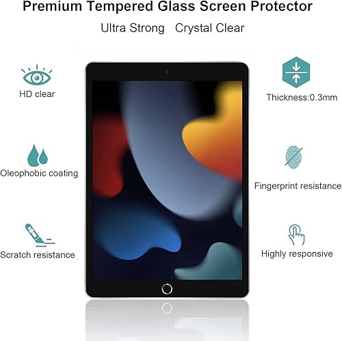 Miniatura 3 de XZC Funda para iPad de 987 generación (funda para iPad 10.2 202120202019) resistente a los golpes con soporte giratoriosoporte para lápicescorrea de