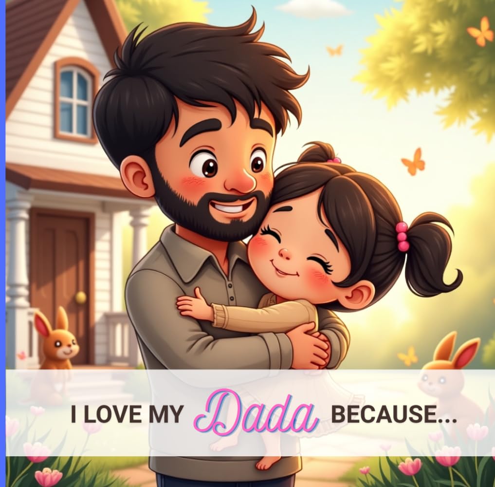 I Love My Dada Because...: From A Daughter To Her Father (I love my ... because...)