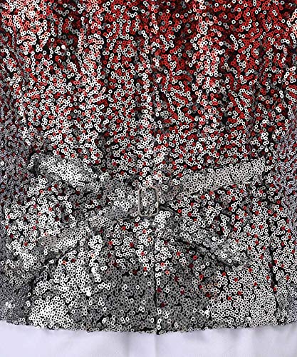 Ceehuteey Suit Vest Gradient Color Sequin Mens Evening Party Fashion Waistcoat for Wedding Groomsmen4