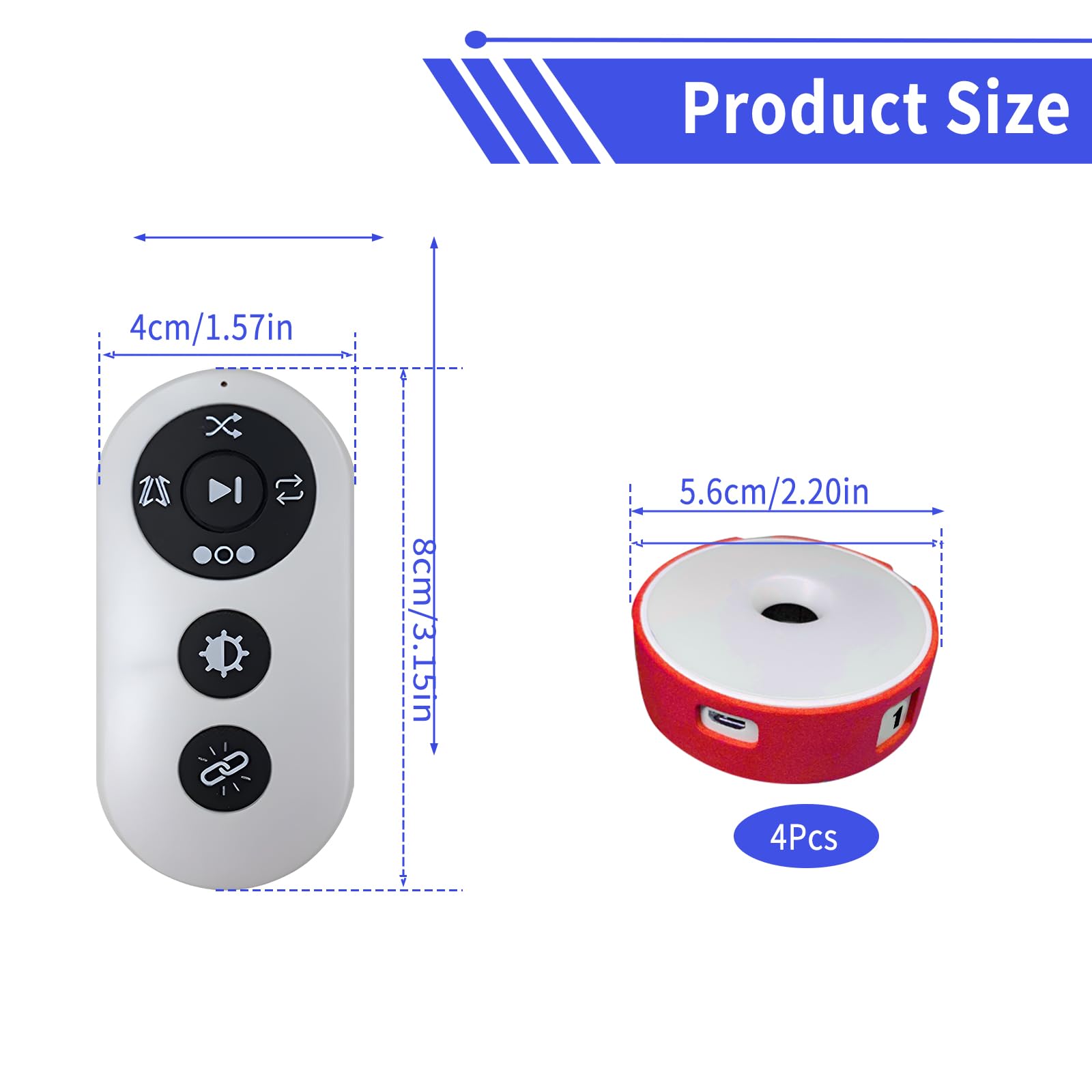 Luci Allenamento Reazione LED - 4 Dispositivi Per Agilità E Sport All'Aperto - Foto 4